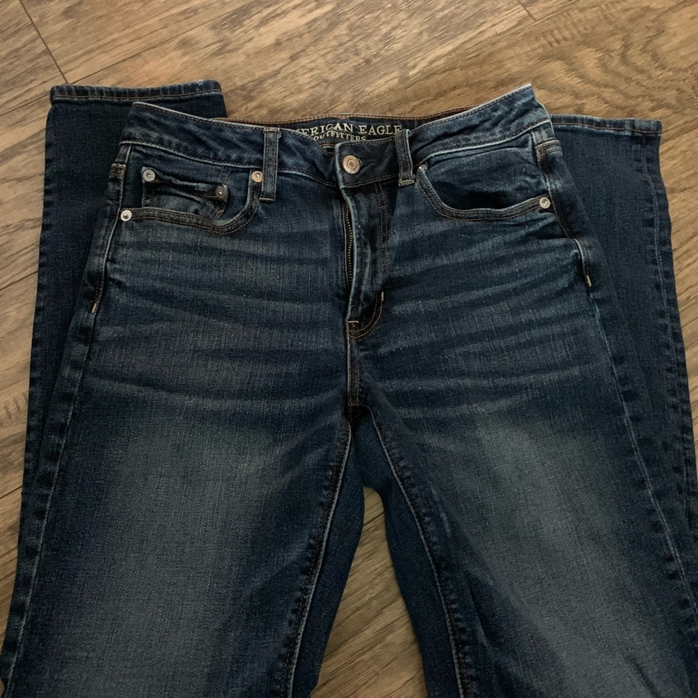 American eagle high rise slim jeans